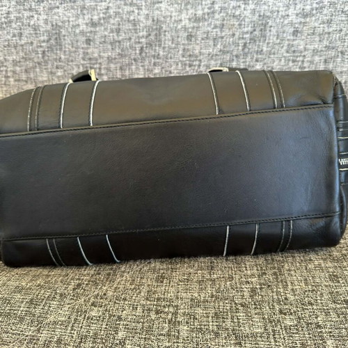 Gaspard Yurkievich leather handbag used, black