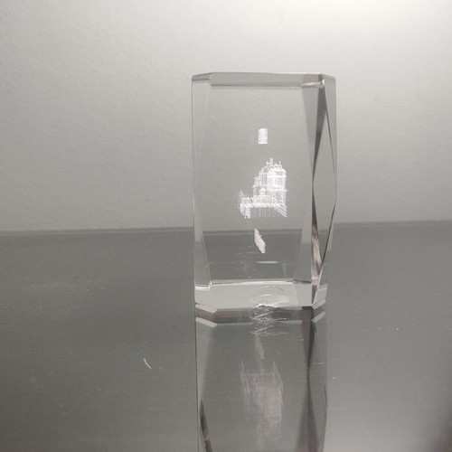 Decorative glass 3D Vittorio Emanuele II National Monument like new