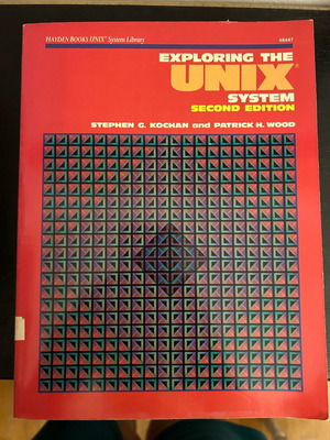 Unix book like new