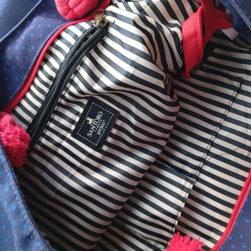Beach bag shoulder type used, 50x38x20 cm