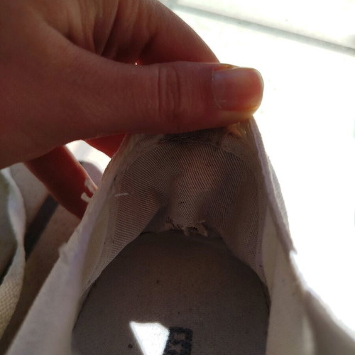 Converse Allstar women's white shoes used