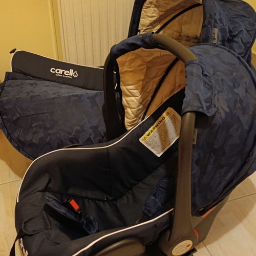 Carello baby car seat and port bebe set