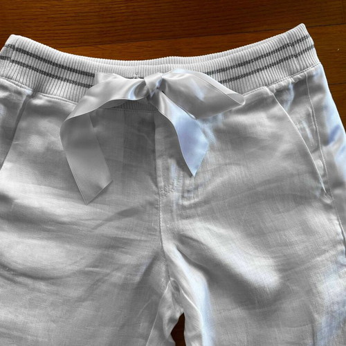 Iceberg white linen pants like new, size M