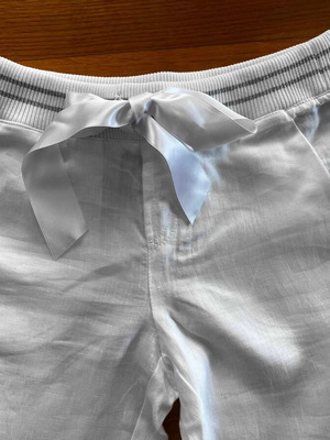 Iceberg white linen pants like new, size M