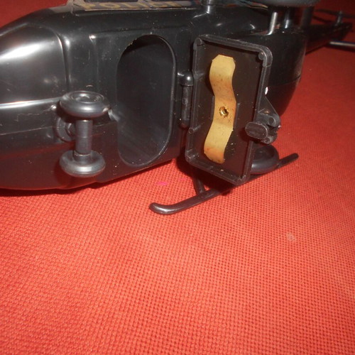 Mister P Black Bird battery-operated police helicopter 1970, like new
