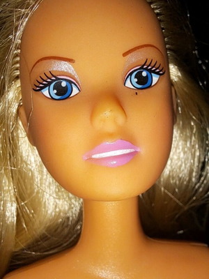 Steffi Love doll used with fuchsia dress, Simba Toys