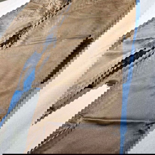 Αυθεντικό Trussardi Jeans ανδρικό παντελόνι καφέ, μέγεθος M.