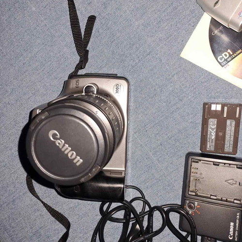 Canon EOS 300D φωτογραφική μηχανή DSLR σαν καινούργιο με φακούς και αξεσουάρ