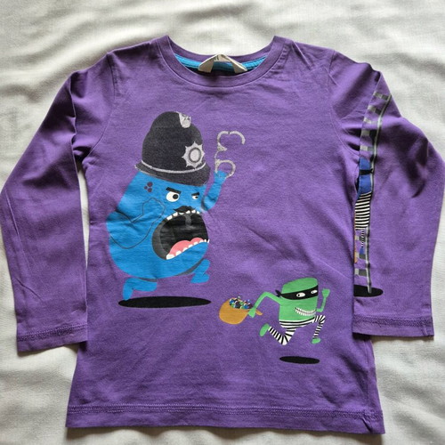 H&M Long Sleeve Shirt used for 2-4 Years Purple