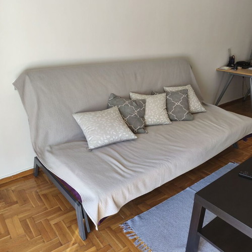 3-seater sofa bed like new with good mattress