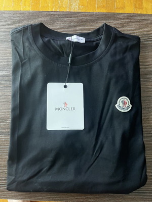 Moncler T-shirt new size M black