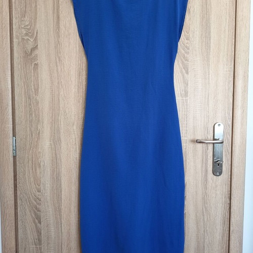 Zara midi dress size S like new, blue