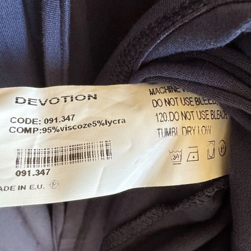 Devotion dress used, blue, size M, made of viscose