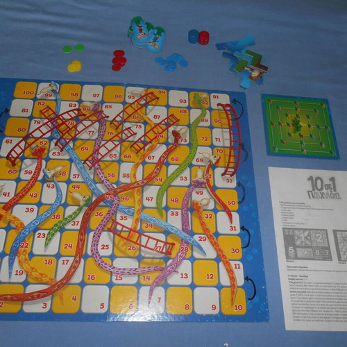 10 in 1 Clementoni games used, complete set