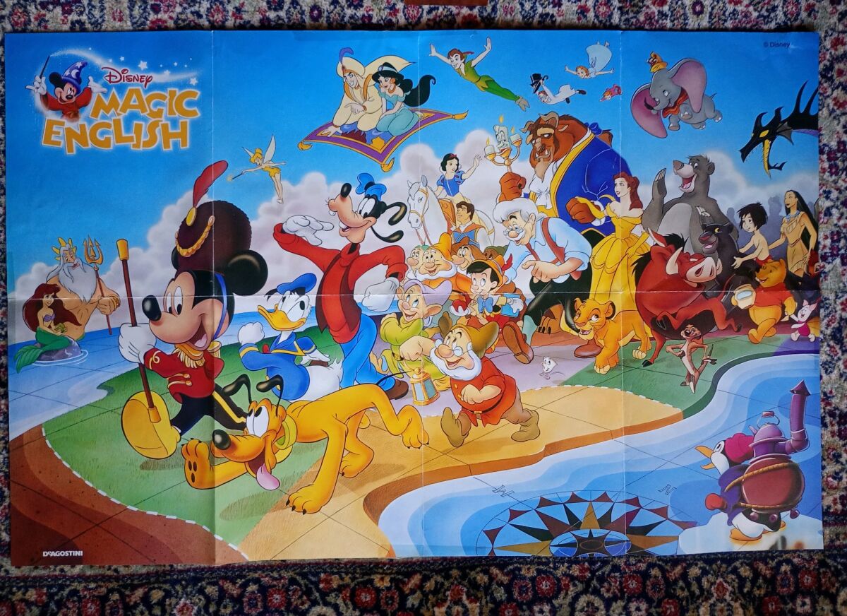 Disney Magic English De Agostini poster… - € 2,75 - Vendora.cy