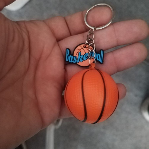 Basketball Ball Keychain new
