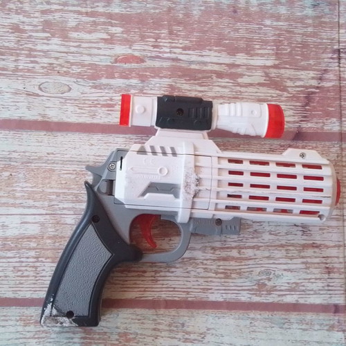 Space Guardian laser gun used