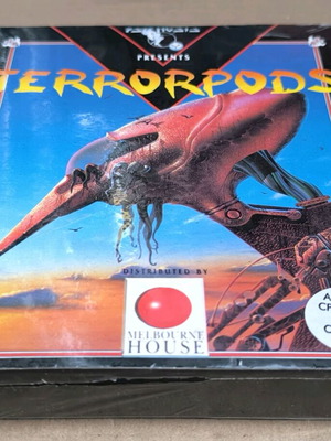 Terrorpods Amstrad Cassette sealed, new