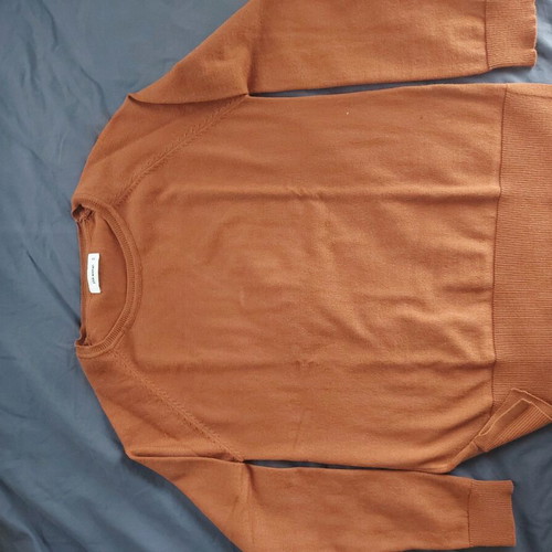 Pink Woman thin sweater like new, brown, size S