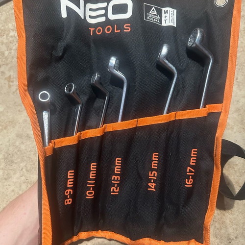 Neo Tools Polygonal Curved Set 6 pcs new 09-950
