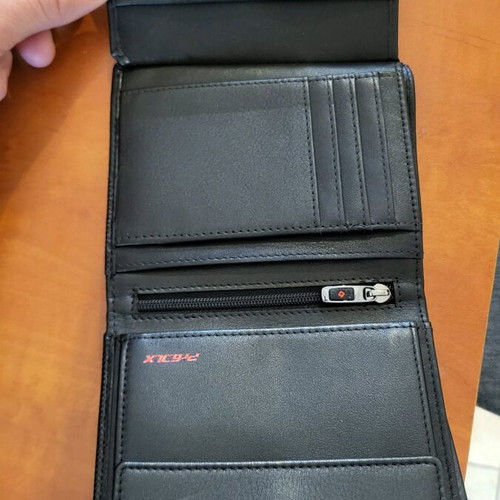 Samsonite leather wallet new, black
