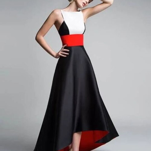 Tailored dress three colors like new, size large-x large, gabardine fabric