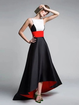 Tailored dress three colors like new, size large-x large, gabardine fabric