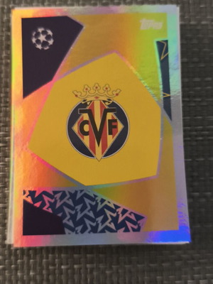 Topps Champions League 2025/2026 No466 Villarreal badge like new