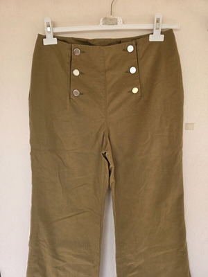 Yargici wide leg pants khaki medium like new
