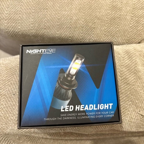 NovSight H3 LED Car and Motorcycle Bulbs 6500K Cool White 9-32V 36W 2pcs
