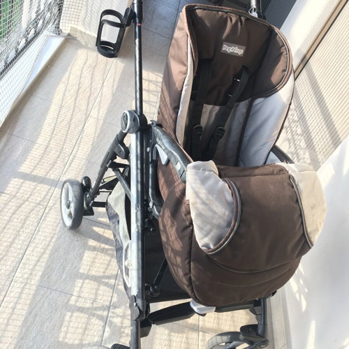 Peg Perego 3 in 1 Easy Drive stroller set like new