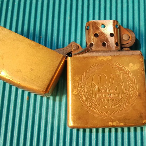 Αναπτήρας Zippo Brass Harley Davidson 85th Anniv 1932 - 1991 μεταχειρισμένος