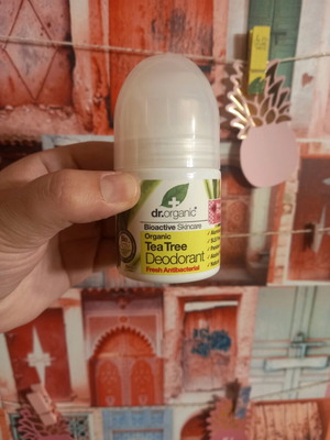 Dr.organic Tea Tree αποσμητικό καινούργιο