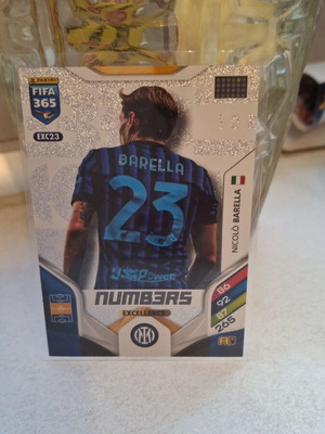 Nicolo Barella Numbers Panini 2026 card