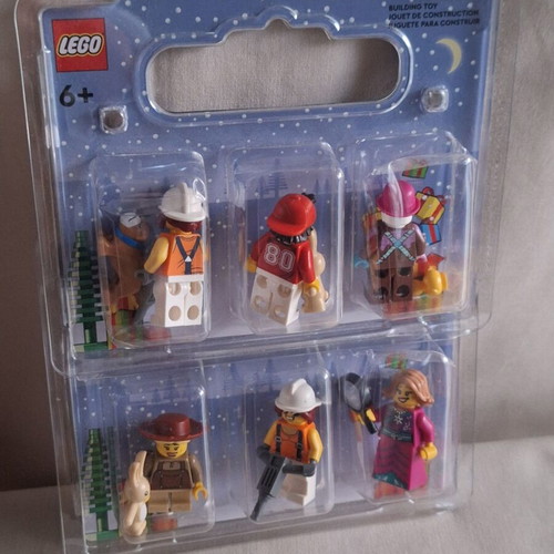 Lego Build-a-Minifigure Set sealed, 2 packs with 6 figures