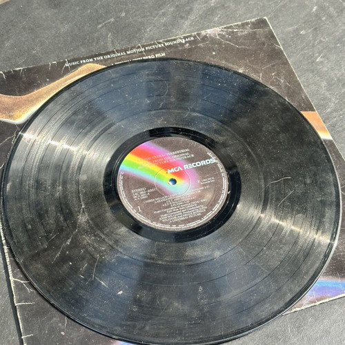 E.T. The Extra-Terrestrial Original Soundtrack vinyl used, 1982, John Williams