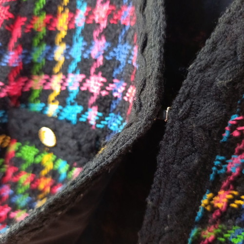 Klassieke blazer multicolor used, Edward Achour Paris, size L