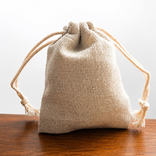 Fabric pouches new, pack of 40, 10x8 cm