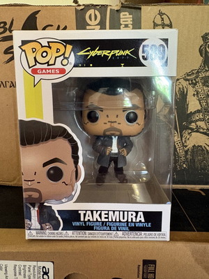 Funko POP Cyberpunk 2077 Takemura vinyl figure like new