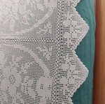 Knitted summer blanket for double bed new