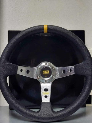 Deep car steering wheel new, synthetic leather