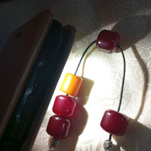 Mastic worry beads used