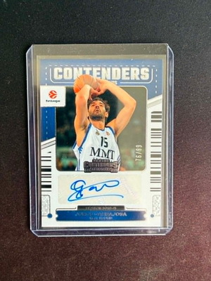 2025/26 Panini Contenders Euroleague Autographs Jorge Garbajosa Auto /99 καινούργιο
