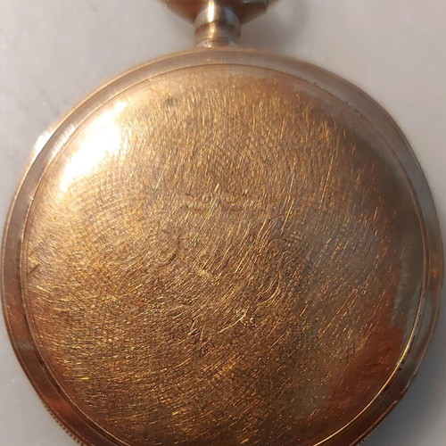 American gold-plated collectible pocket watch 1883 used