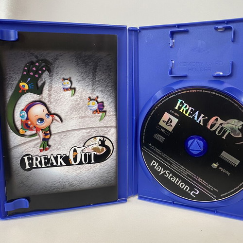 Freak Out PlayStation 2 PS2 game like new, English