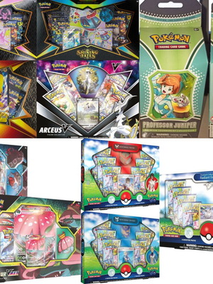 Pokemon TCG Collection Boxes нови, запечатани