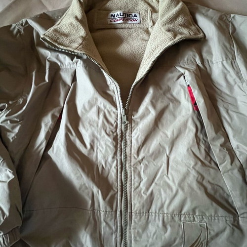Nautica Competition Double Face beige, size L, like new