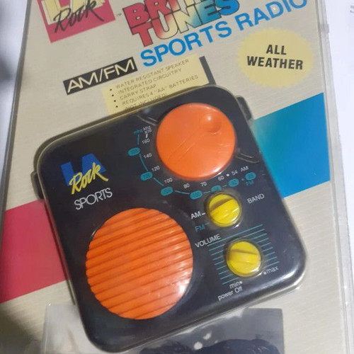 Rock Sports Radio AM/FM small with waterproof speaker new