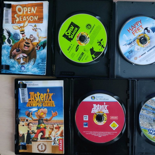 PC games like new, complete with cases