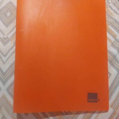Folder used, small notebook size